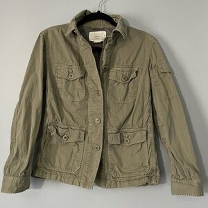 J. Crew Classic Twill Chino Jacket 100% cotton size xs